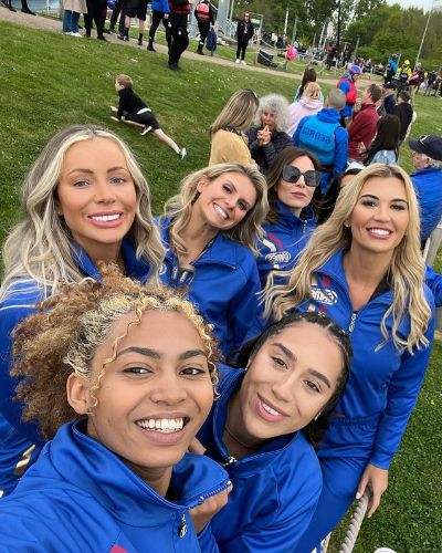 Picture of Phoenix Chi Gulzar with her other celebrities like Olivia Attwood, Chelcee Grimes and McGuinness during The Games.